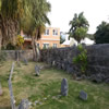 saint-peters graveyard dedicated to slaves. None of these stones have visible inscriptions any more.